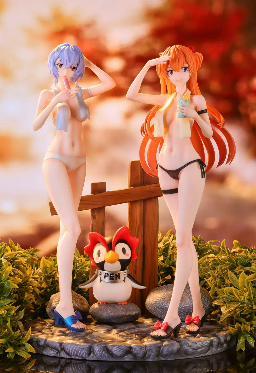 Pre-Order Sunbird Studio [18+] Evangelion Asuka Langley Soryu&Ayanami Rei 1/6 GK Statue