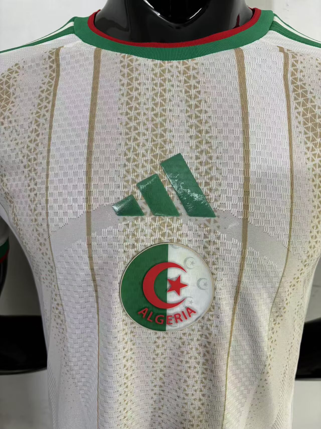 2026 Algeria White Player Version Football Shirt Thai Quality
