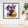 (40*40cm)Halloween Pterosaur - Full Round Drill Diamond Painting