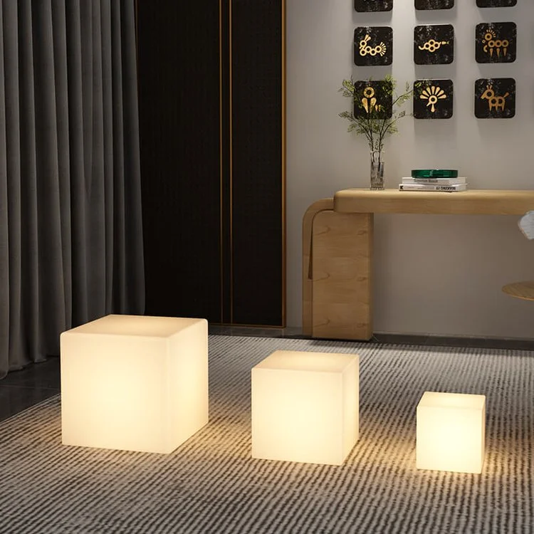 LED Bedroom Square Rechargeable Floor Lamp CSTWIRE
