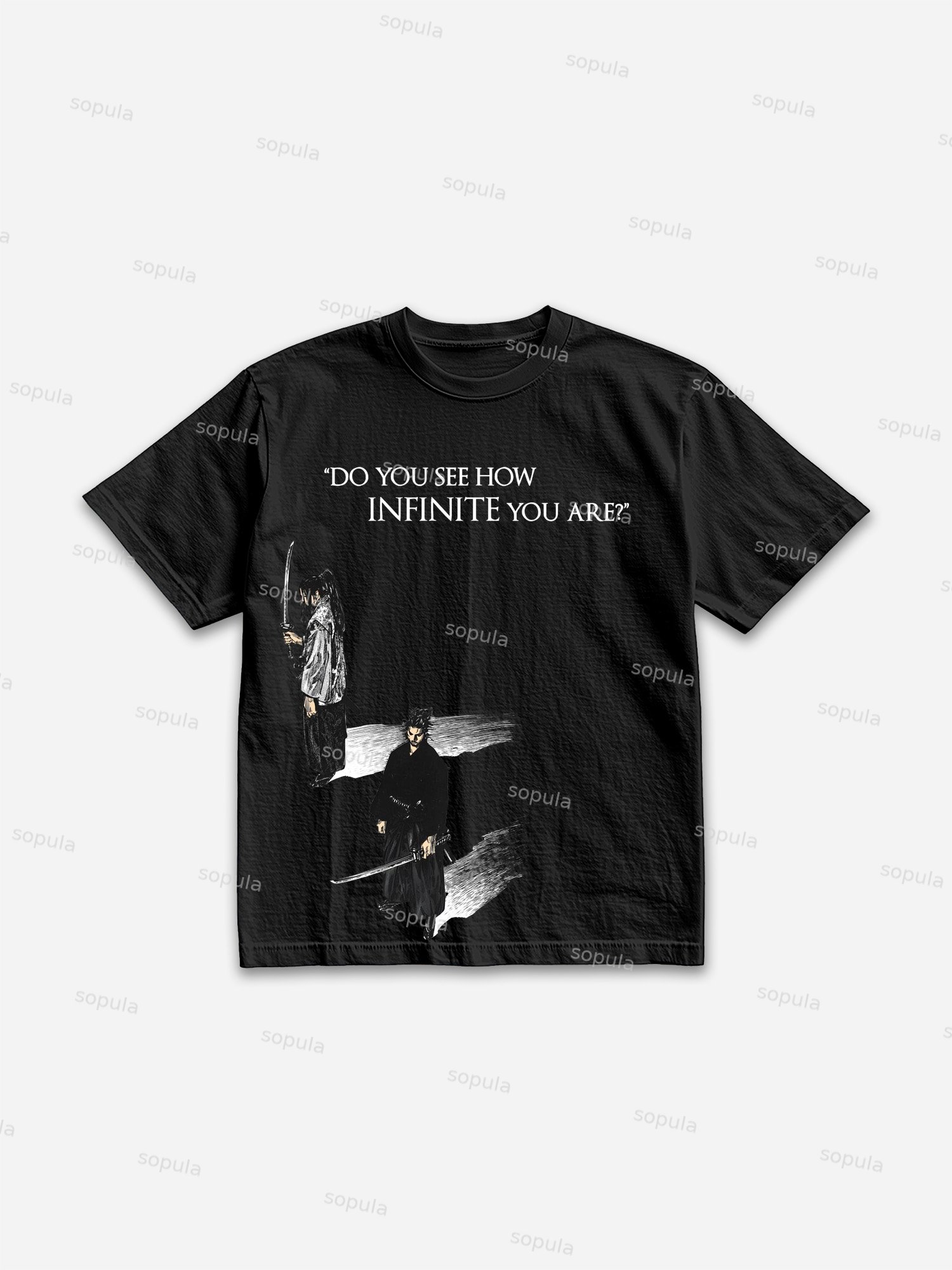 Vagabond Do You See How Infinite You Are Graphic Cotton T-shirt - SOPULA