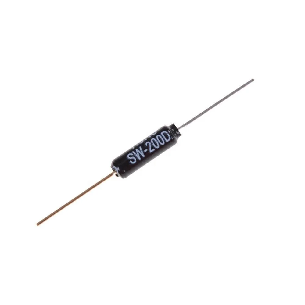 SW-200D Vibration Sensor Switch Dual Ball Single Direction Tilt Sensitive Trigger Switch 12V Tilt Ball Switch