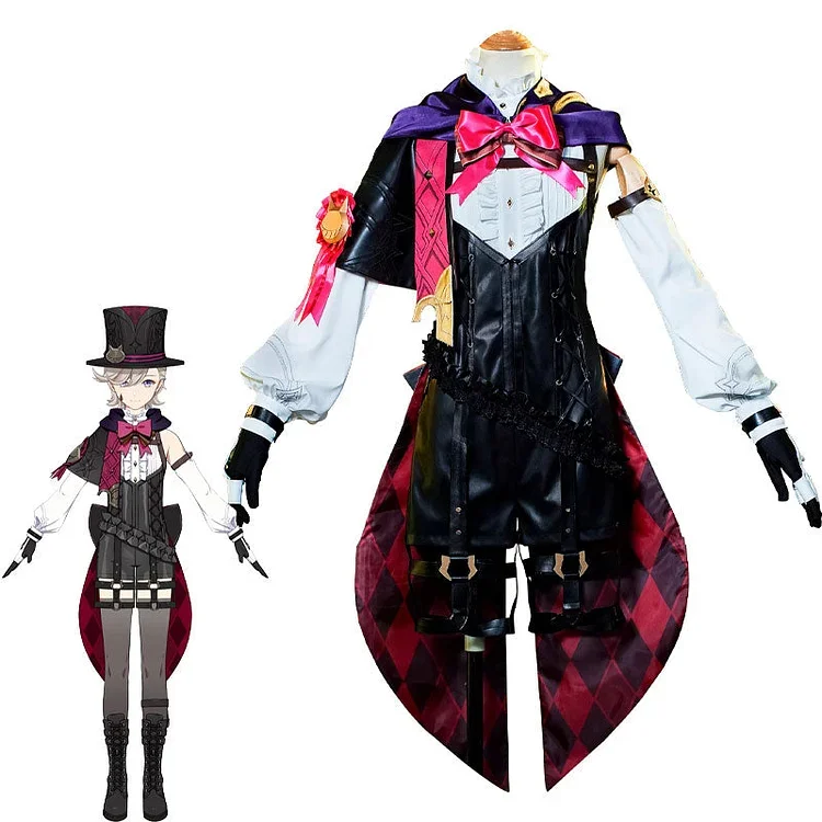 Genshin Impact Lyney Cosplay Costume