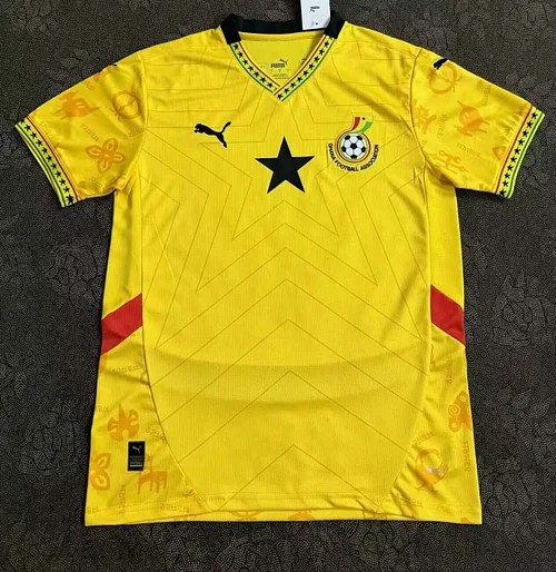2024/2025 Ghana National Team Away Football Shirt 1:1 Thai Quality