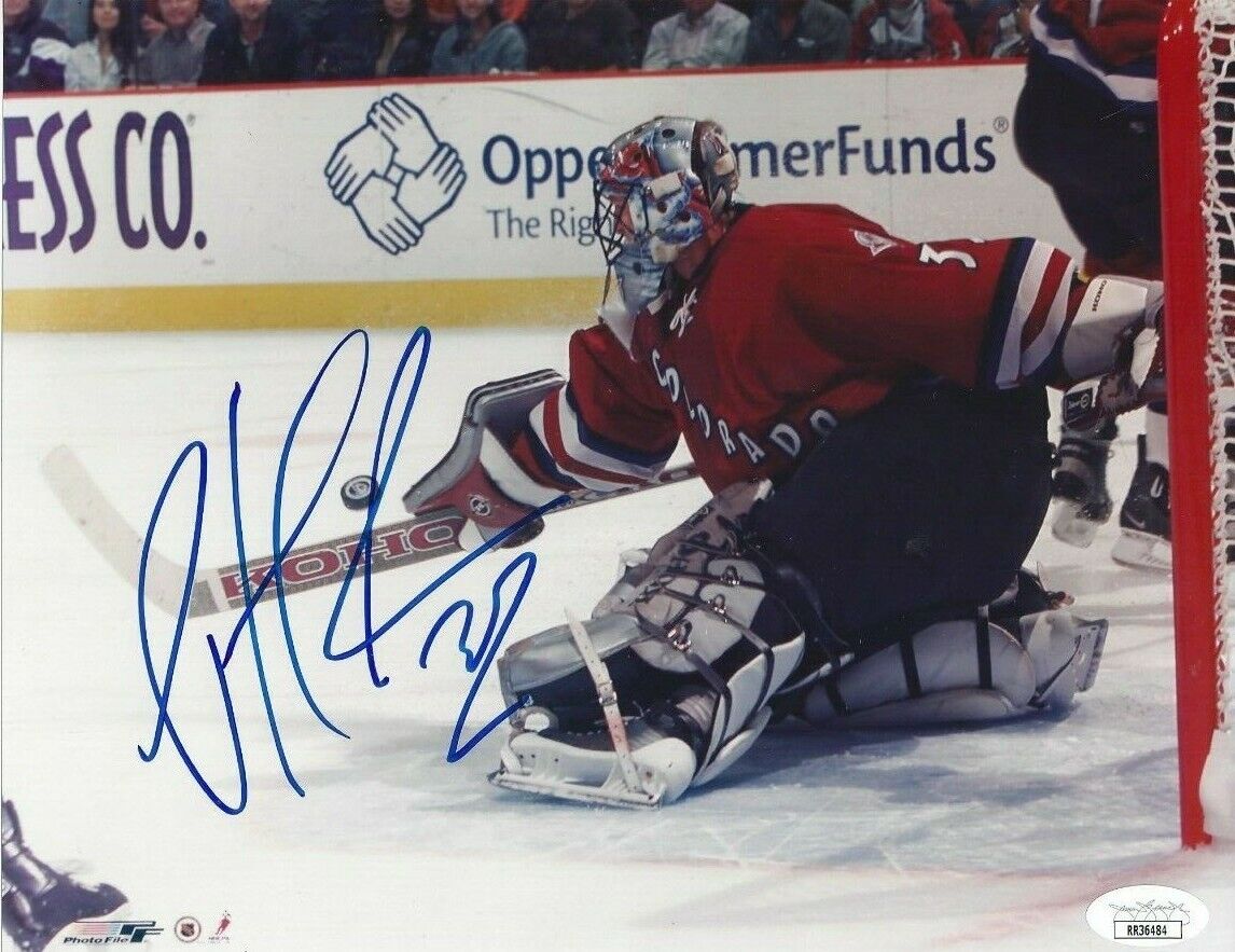 Patrick Roy Autographed 8x10 Colorado Avalanche JSAC387