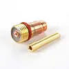 6pcs Gas Lens Collet Glass Cup for TIG-17/18/26 Argon Arc Welding (2.4mm)
