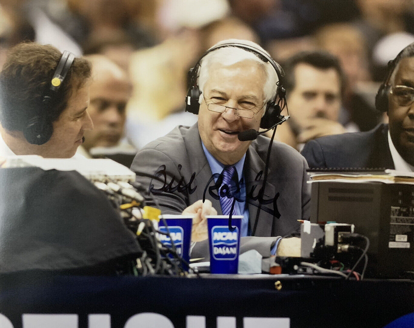 BILL RAFTERY HAND SIGNED 8x10 Photo Poster painting SETON HALL BASKETBALL AUTOGRAPH RARE COA