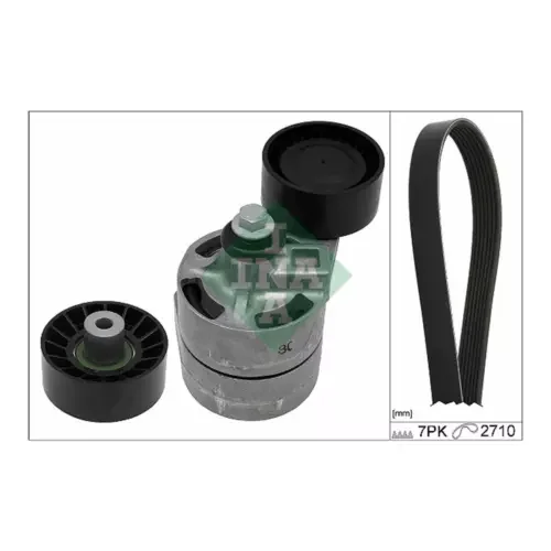 INA V-Ribbed Belt Set 529 0388 10 FOR Transit Genuine Top German Quality Parts