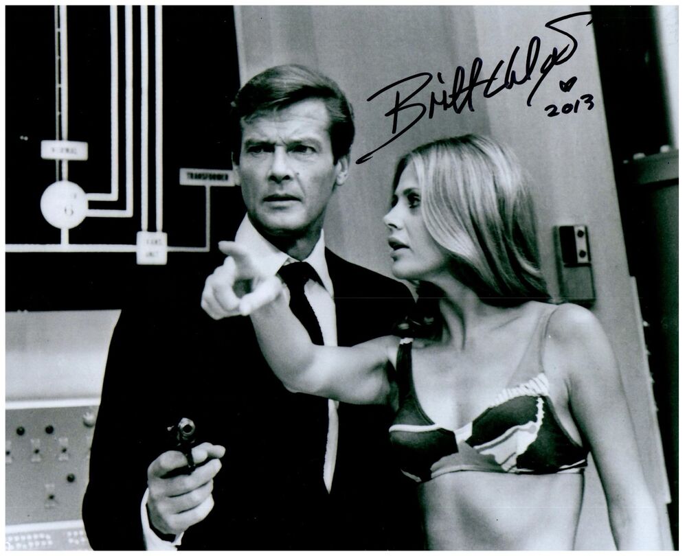 BRITT EKLAND Signed Autographed JAMES BOND 'THE MAN WITH THE GOLDEN GUN' 8X10 B