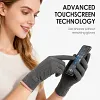 Gants&nbsp;chauds et coupe-vent avec fonction &eacute;cran tactile et prise antid&eacute;rapante