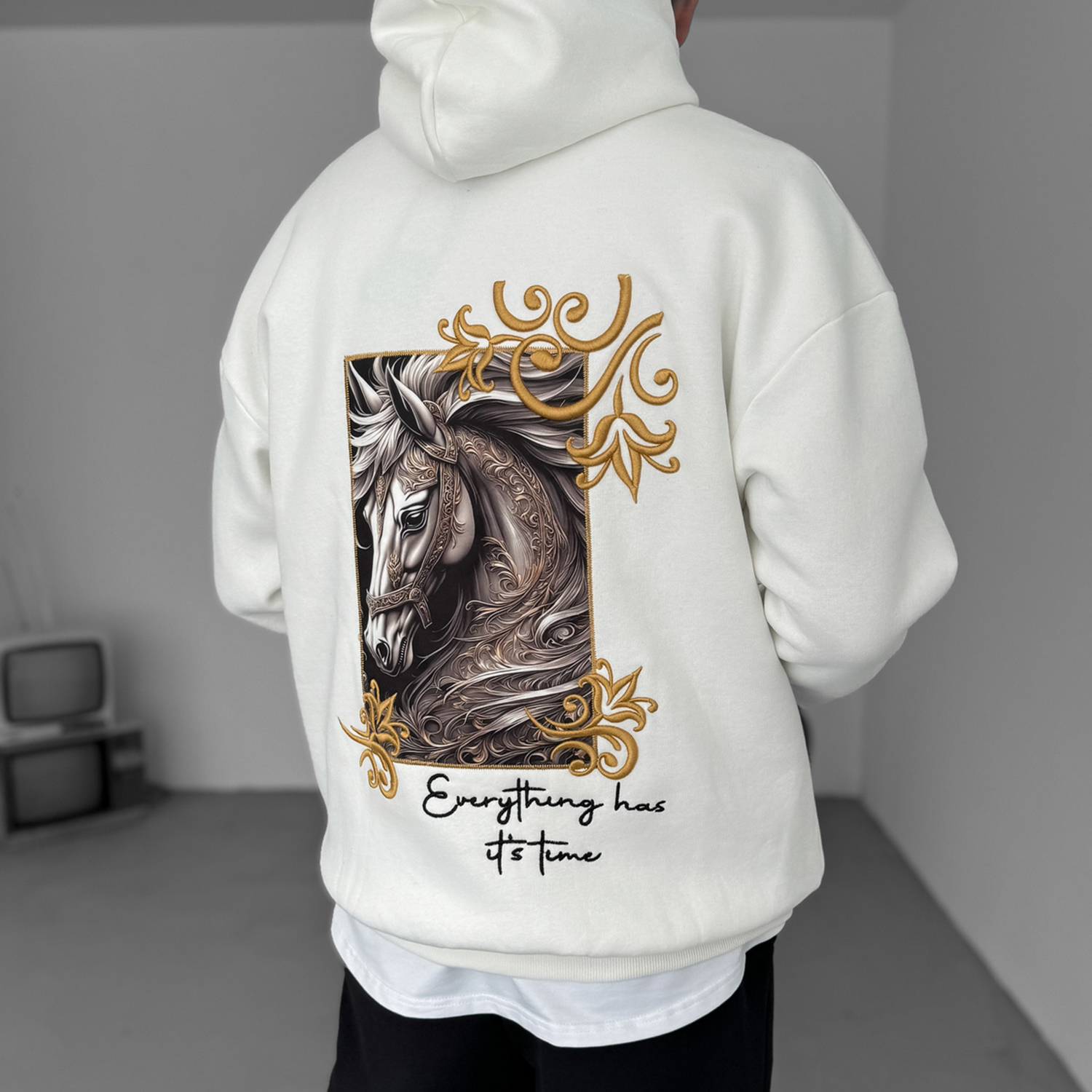 Fashionable Street Style Casual Oversized Hoodie