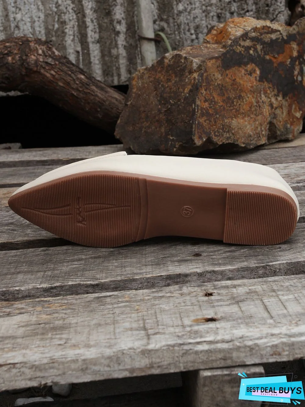 Simple PPlain Color Pointed Toe Flat Loafers