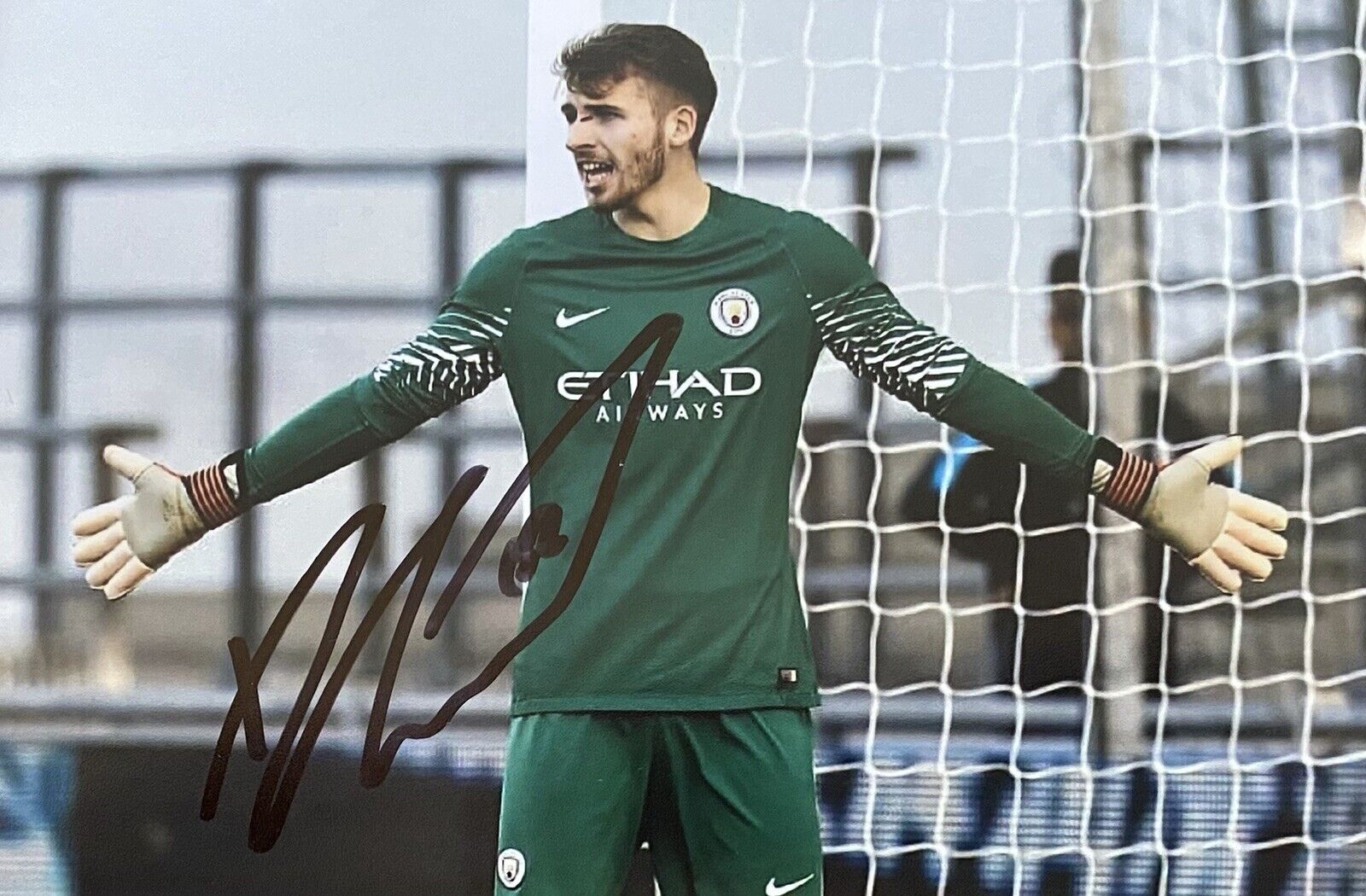 Daniel Grimshaw Genuine Hand Signed Manchester City 6X4 Photo Poster painting