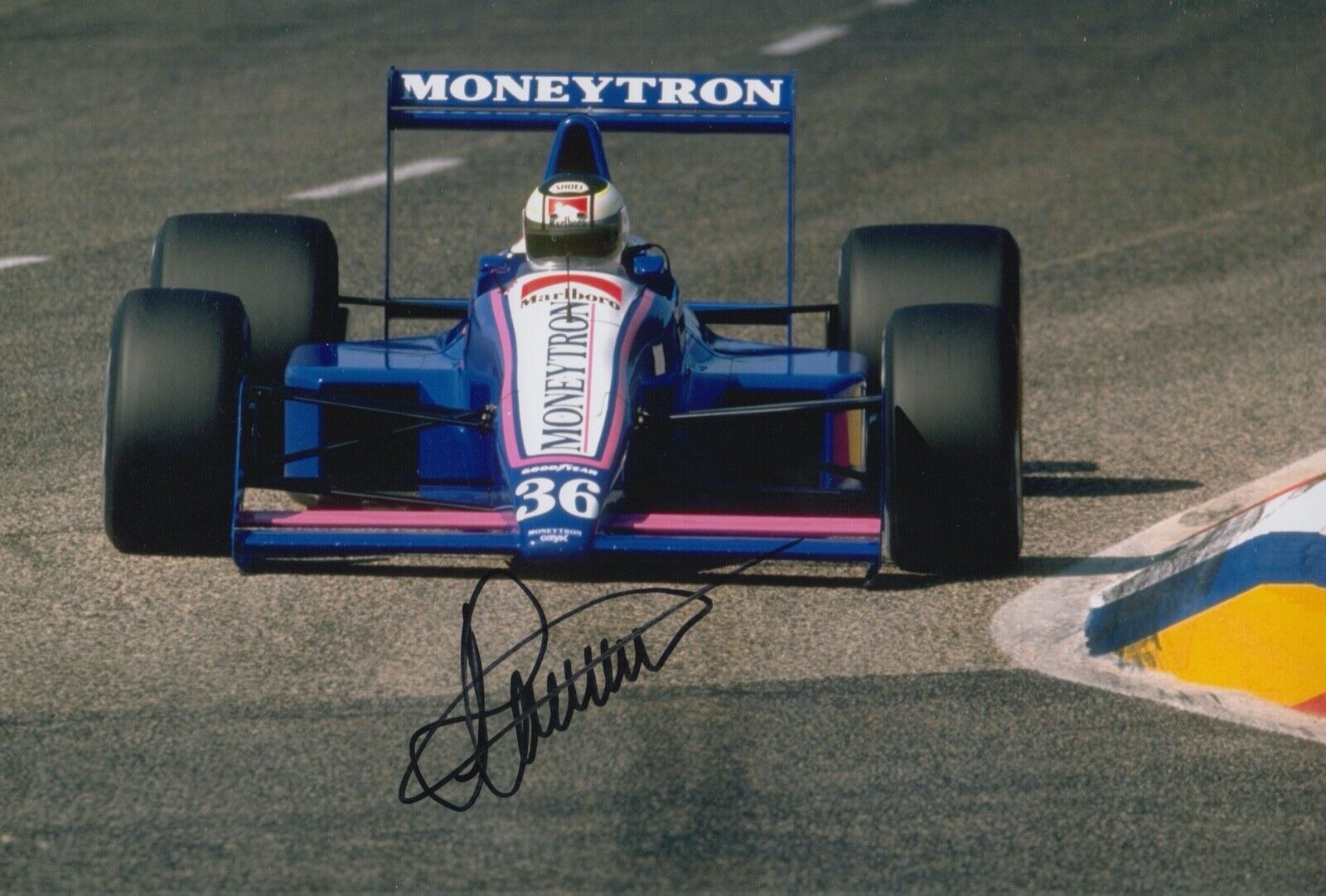 Stefan Johansson Hand Signed 12x8 Photo Poster painting F1 Autograph Moneytron Onyx