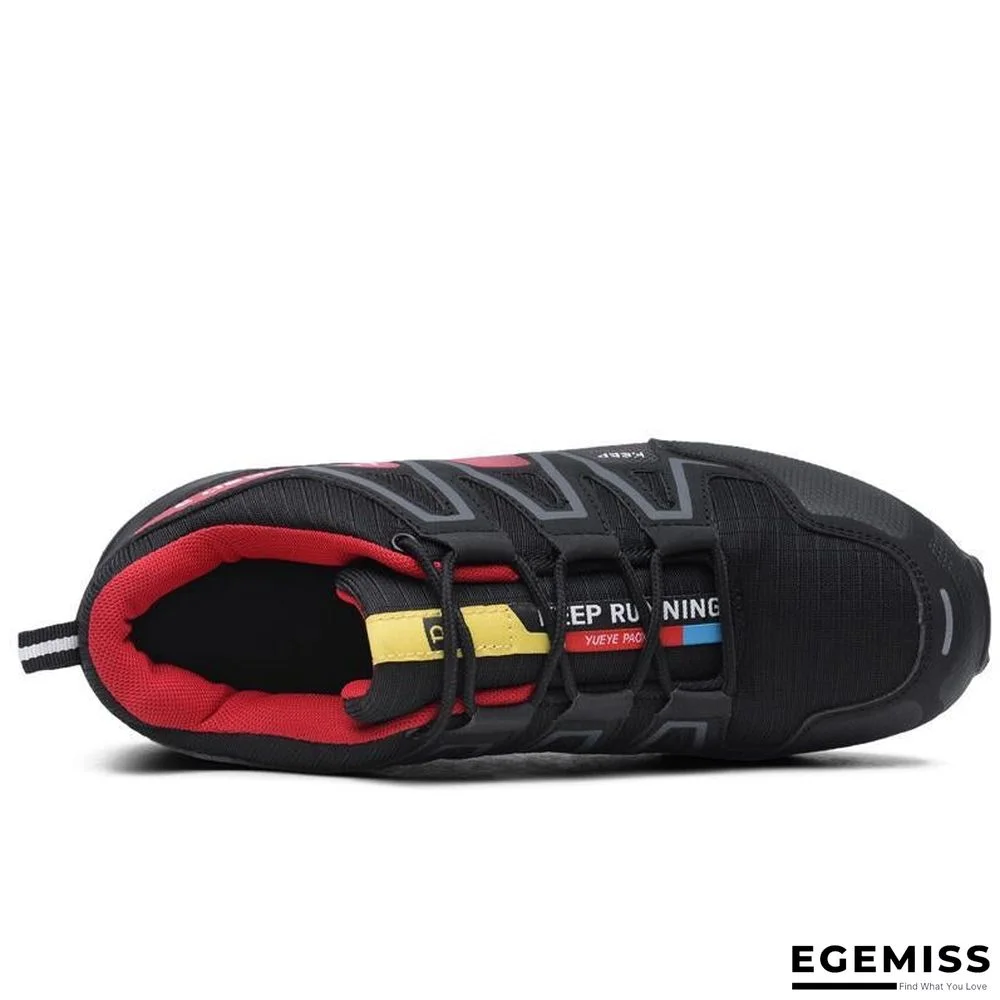 new large size outdoor mountaineering shoes men's shoes breathable shock absorption sports hiki | EGEMISS