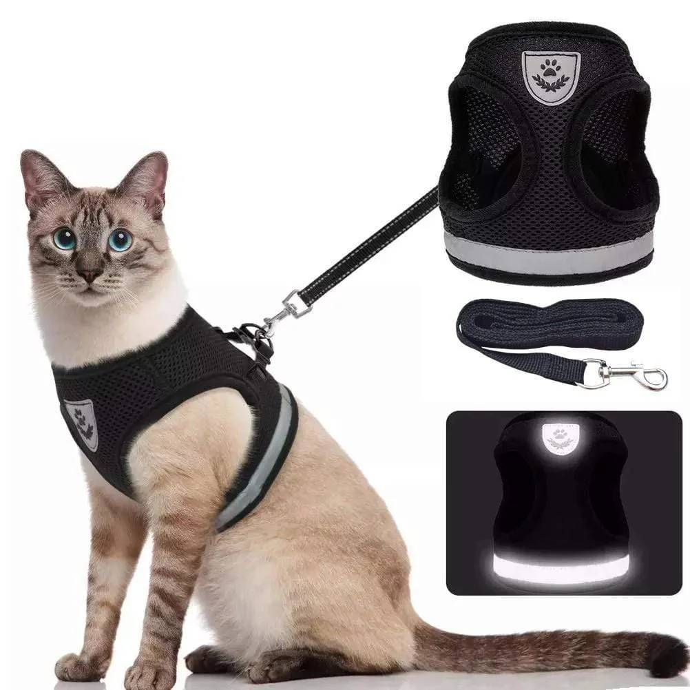  Adjustable Breathable Pet Harness