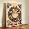 Diamond Painting-DIY Crystal Rhinestone Merry Christmas with Frame(40x30cm)