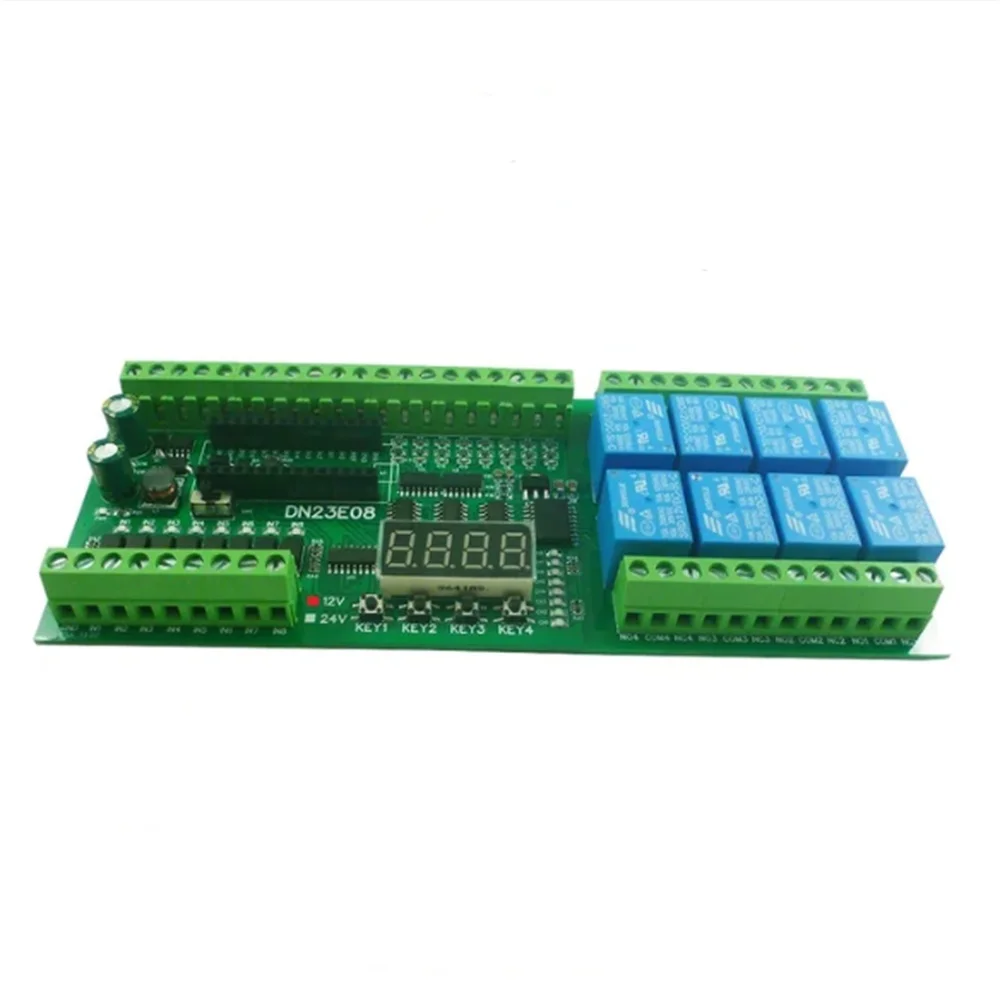 8AI-8DI-8DO Multifunction IO Expanding Board for V3.0 RS485 Modbus RTU Open PLC LED Current Voltage Sensor