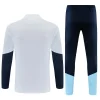 Argentina 26-27 1/4 Zip Tracksuit  White Chandal