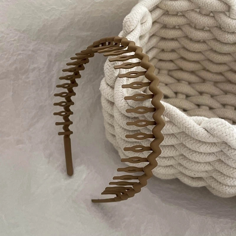 Elegant Retro Solid Color Cloth Hair Band