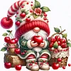 (Multi-Style) Vegetable Fruit Gnome-11CT Stamped Cross Stitch 45*45cm/17.72*17.72in