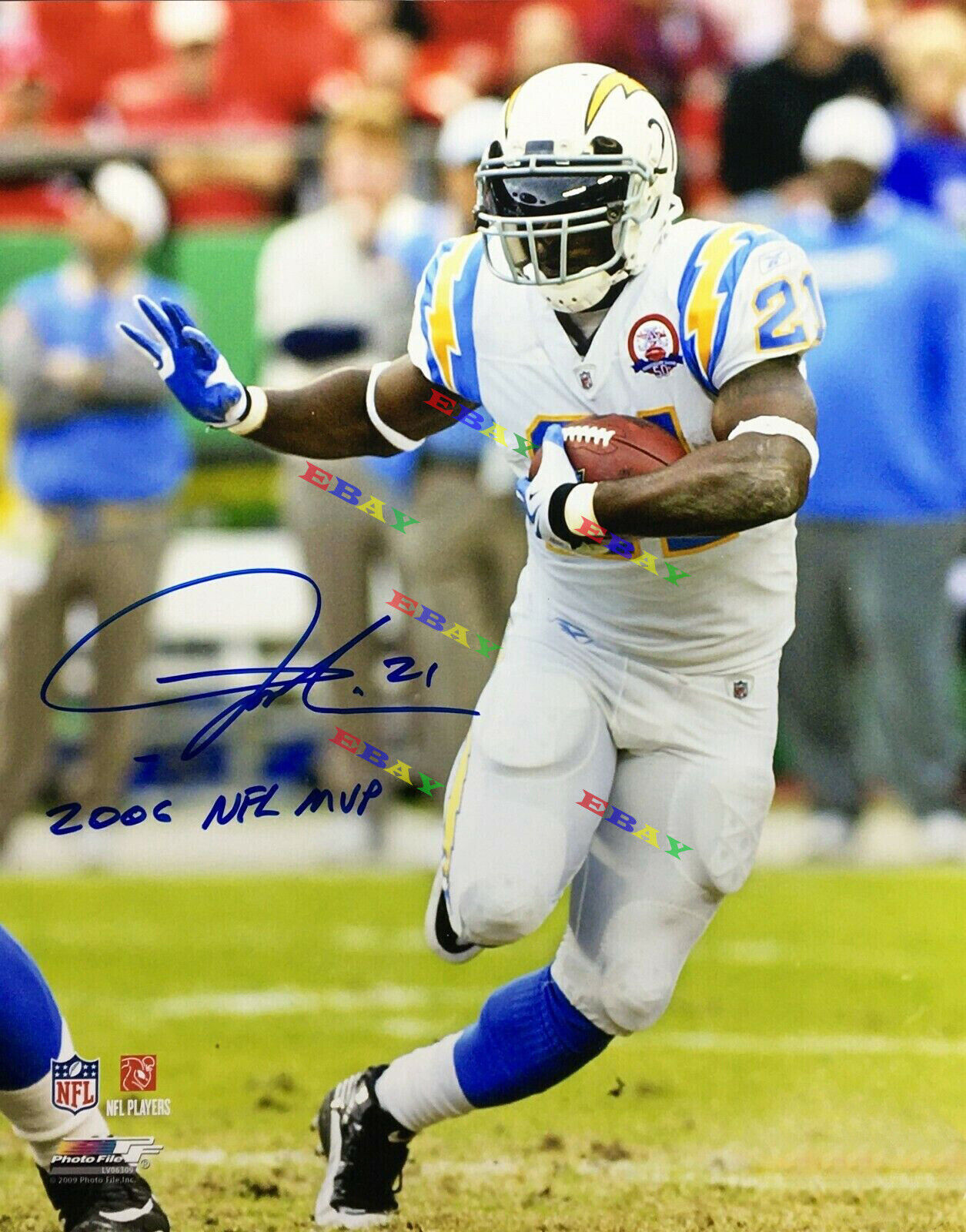 LaDainian Tomlinson LA Rams Signed Autographed 8x10 Photo Poster painting Reprint