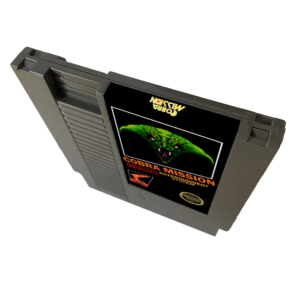 Cobra Mission NES For Nintendo Entertainment System Console - 8 Bit Game Cartridge