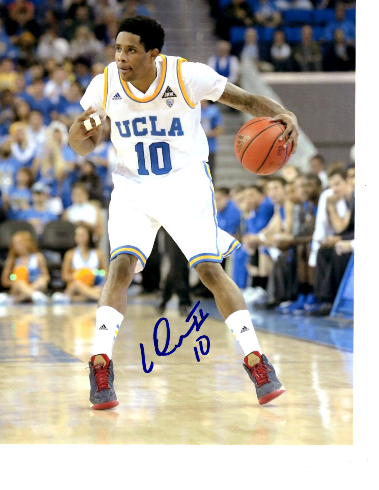 Larry Drew II hand signed autographed 8x10 Photo Poster painting with COA UCLA Bruins UNC Heat