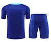 2024 Brazil pre-match training Blue Shirt+Shorts 1:1 Thai Quality