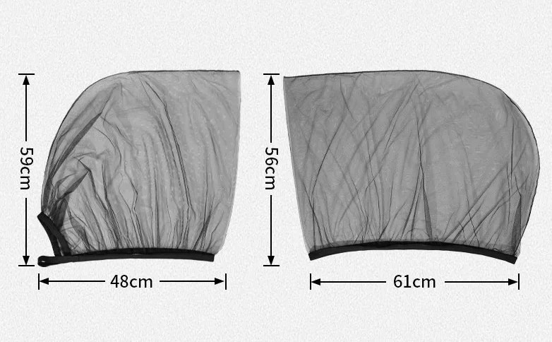 Car anti-mosquito breathable window net