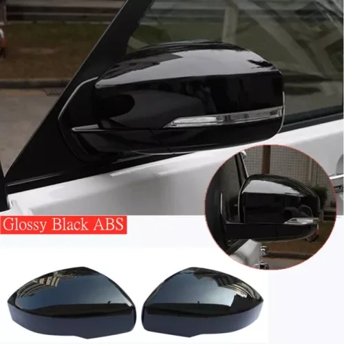 Dronehint Glossy Black For Range Rover Sport 2014-2020 Side View Mirror Cup Cover Trim 2PC (For: Land Rover) Parts