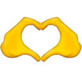 Heart Hands on Emojipedia Sample Images 14.0