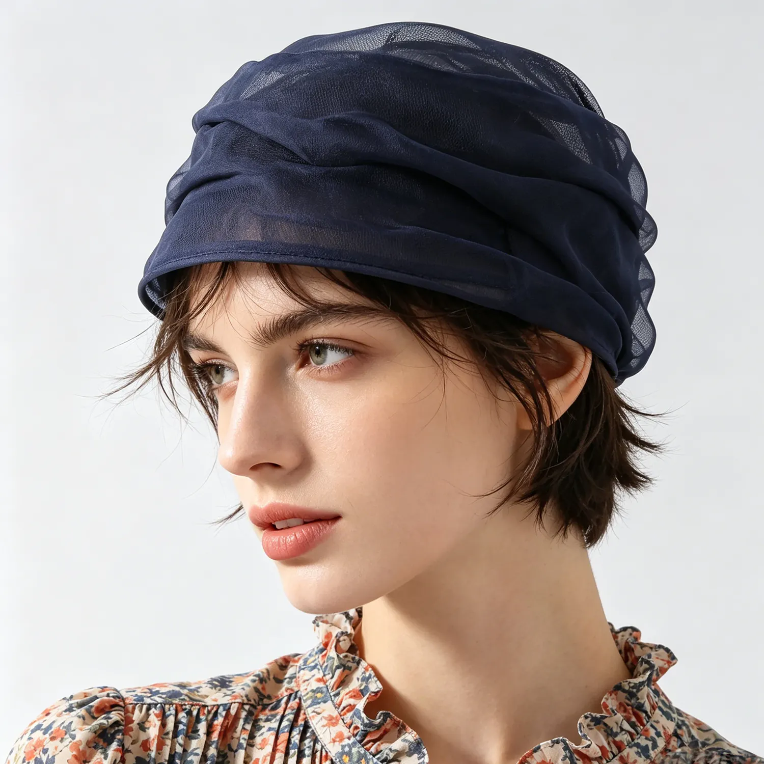 100% Silk Hat Lightweight Breathable For Women REAL SILK LIFE