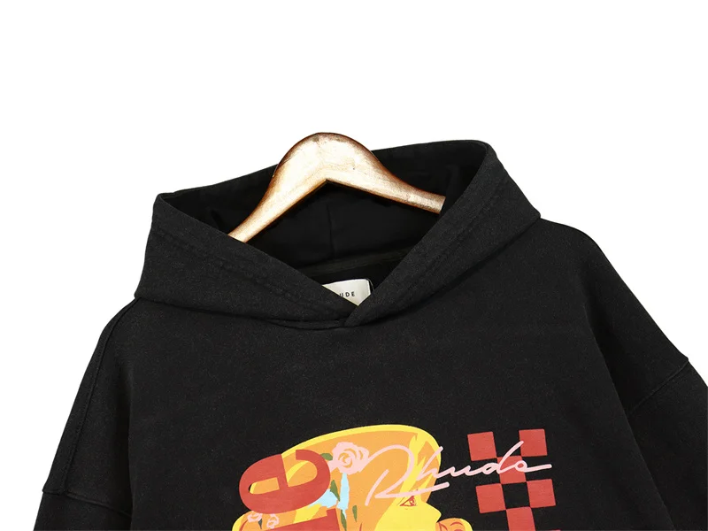 RHUDE 2023 new hoodie sports sweater