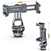 Magnesium Alloy Hot And Cold Shoe With Screen As Mobile Phone Holder, Swivel Bracket For Micro-SLR Camera