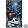 Forest Bear- Round/Square AB Drills Diamond Painting(75*45cm)