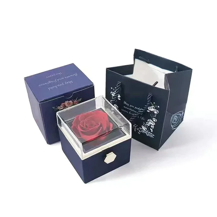 Forever Flower Promise Ring Box