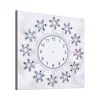 Flower Clock  | Crystal Rhinestone  | Full Round Diamond Painting Kits