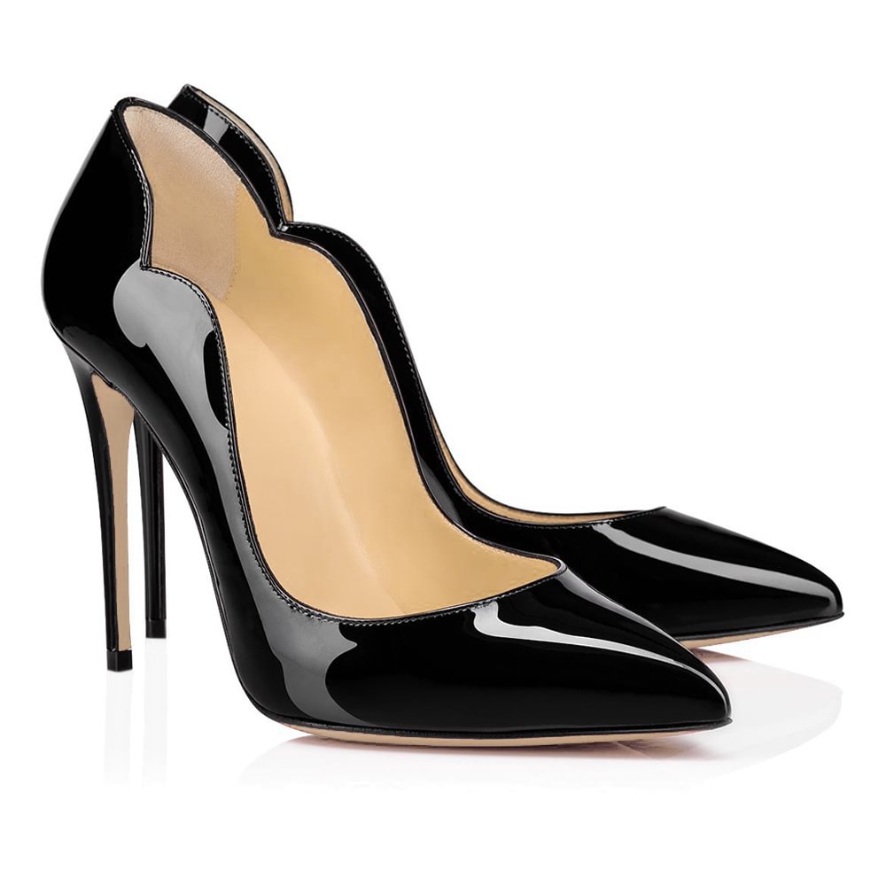 100mm Women's High Heels for Party Wedding Pumps-vocosishoes