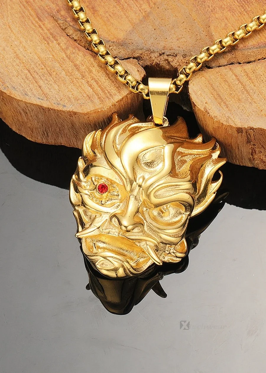 Oni Fire Necklace- Shop Darkwear Acc - X