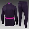 Joyfball 2024/2025 West Ham United Half-Pull Training Suit purple Football Shirt 1:1 Thai Quality