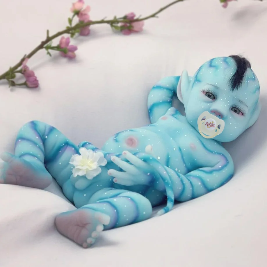 Real Life Silicone 20'' Lifelike Reborn Landon Handmade Fantasy Baby Girl Doll -Creativegiftss® - [product_tag] RSAJ-Creativegiftss®