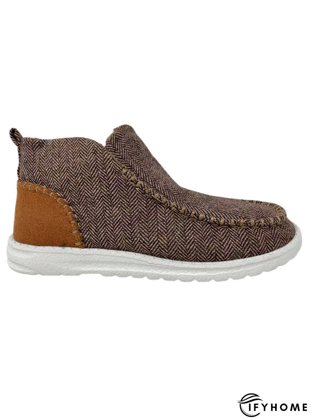 Womens's Warm Lined Slip On Canvas Shoes | IFYHOME