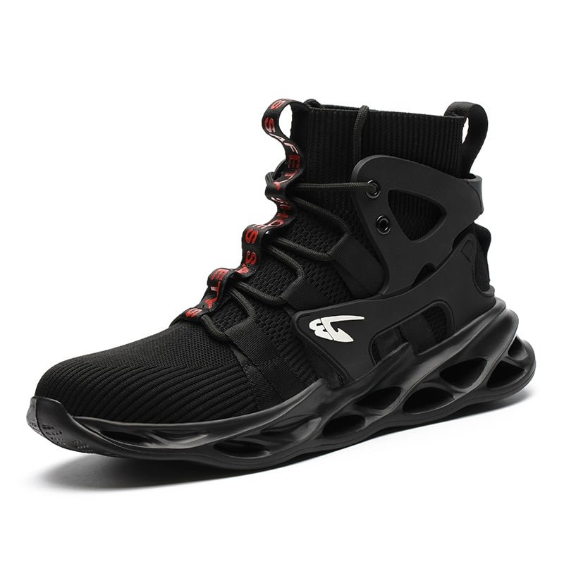 Work Safety Steel Toe Boots Breathable Industrial Construction Boots - vzzhome