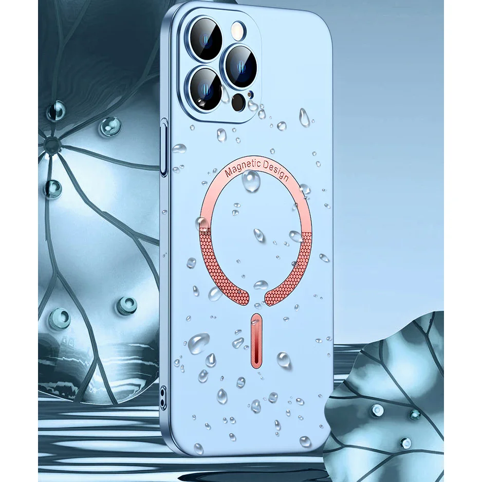 Suitable For iPhone13/14 Wireless Magnetic Attraction Mobile Phone Case