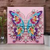 (Pre-Framed)Butterfly-Special Shape Diamond Painting Kit(29x29cm)