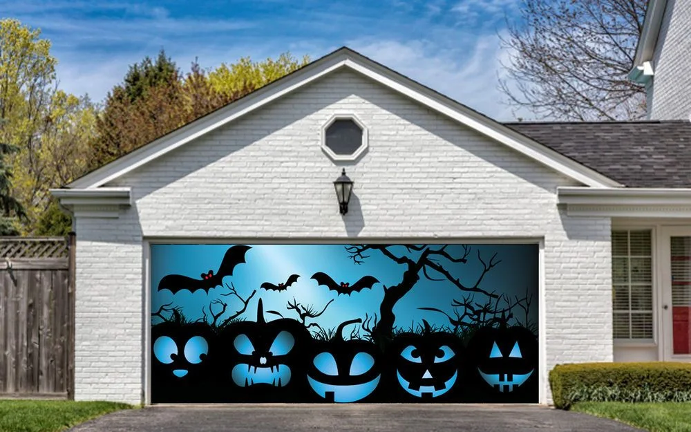 Halloween Garage Door