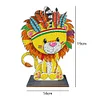 DIY Lion Diamond Painting Ornament Art Crafts