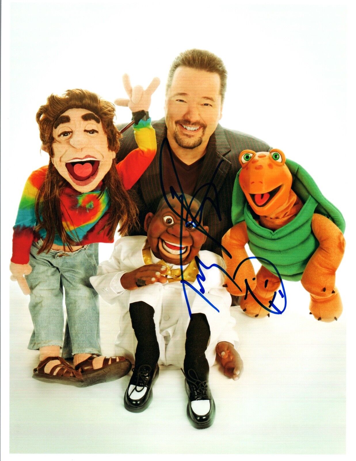 Terry Fator Signed Autographed 8x10 Photo Poster painting Ventriloquist COA VD