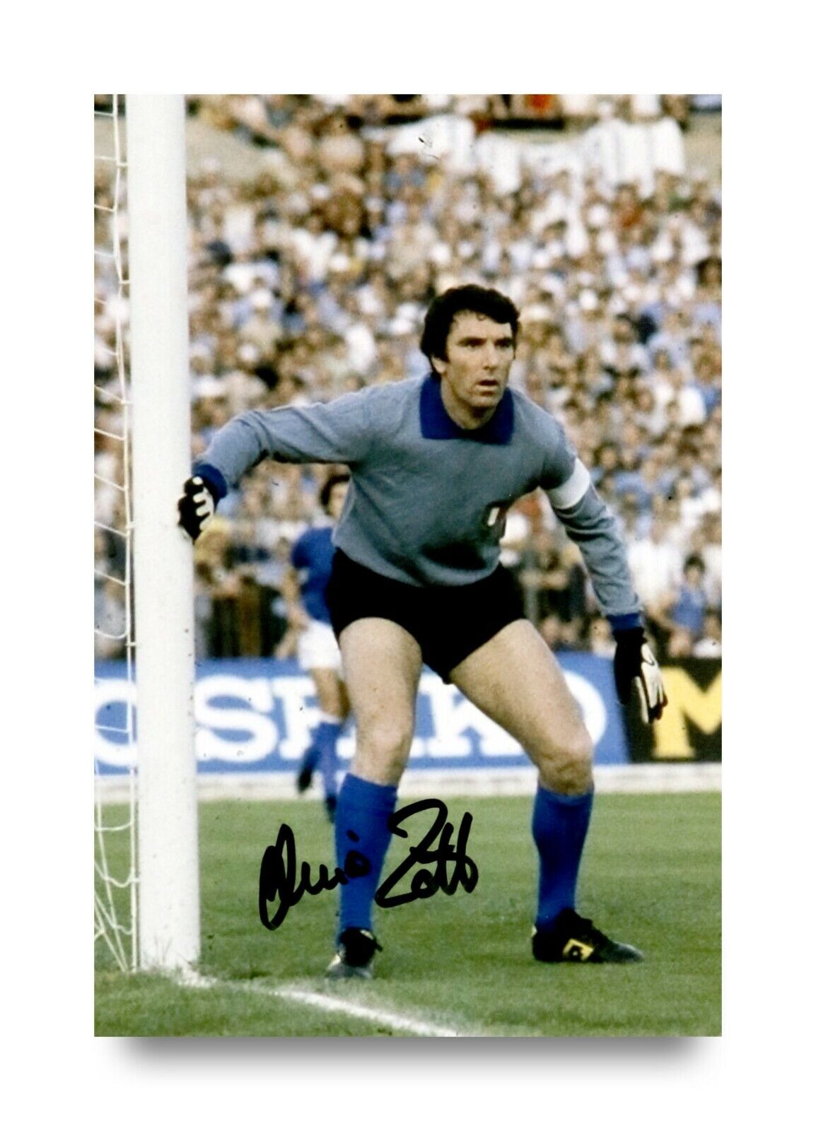 Dino Zoff Signed 6x4 Photo Poster painting Italy Goalkeeper Juventus Autograph Memorabilia + COA